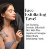 LEEFFA® Face Exfoliating Towel